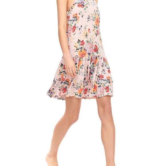 Flower dress linen Rebecca Taylor - Picture 4 of 5